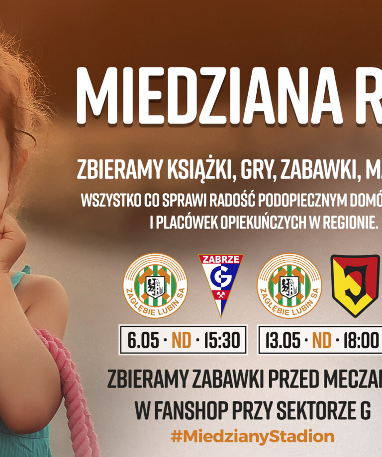 "Miedziana Radość" - ruszamy z nową akcją "Miedziana Radość" - ruszamy z nową akcją