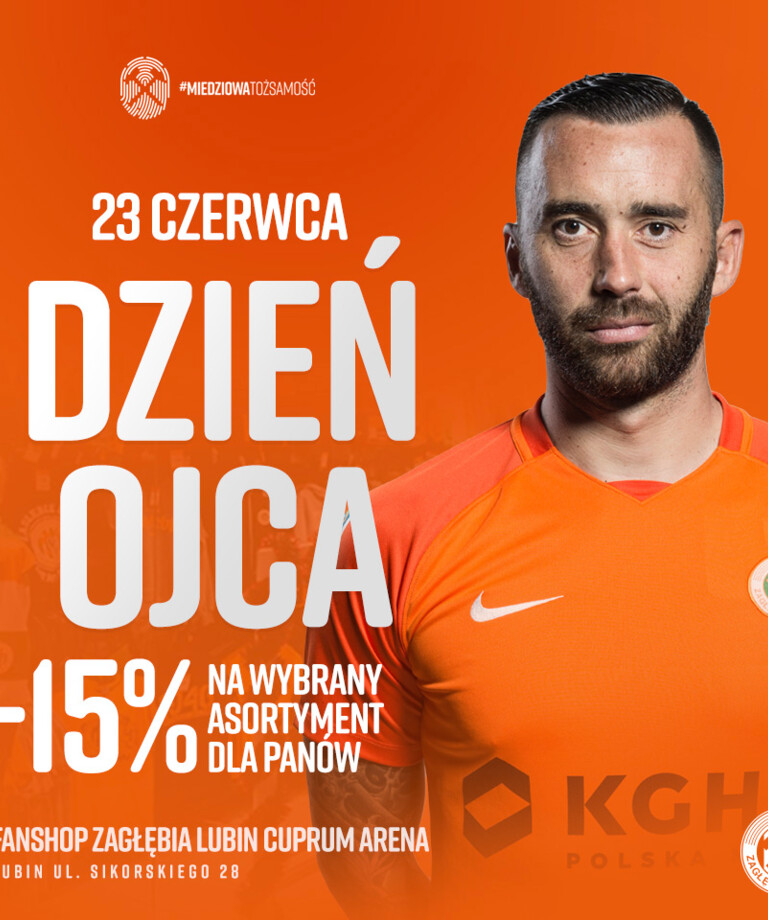 Specjalny rabat na Dzień Ojca w FanShopie Zagłębia Specjalny rabat na Dzień Ojca w FanShopie Zagłębia