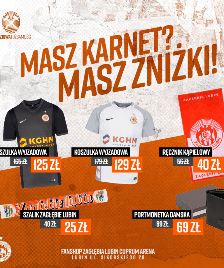 Masz karnet? Masz zniżki! Specjalne promocje dla posiadaczy karnetów WIOSNA 2019! Masz karnet? Masz zniżki! Specjalne promocje dla posiadaczy karnetów WIOSNA 2019!
