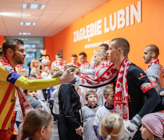 Kulisy meczu KGHM Zagłębie Lubin - Korona Kielce