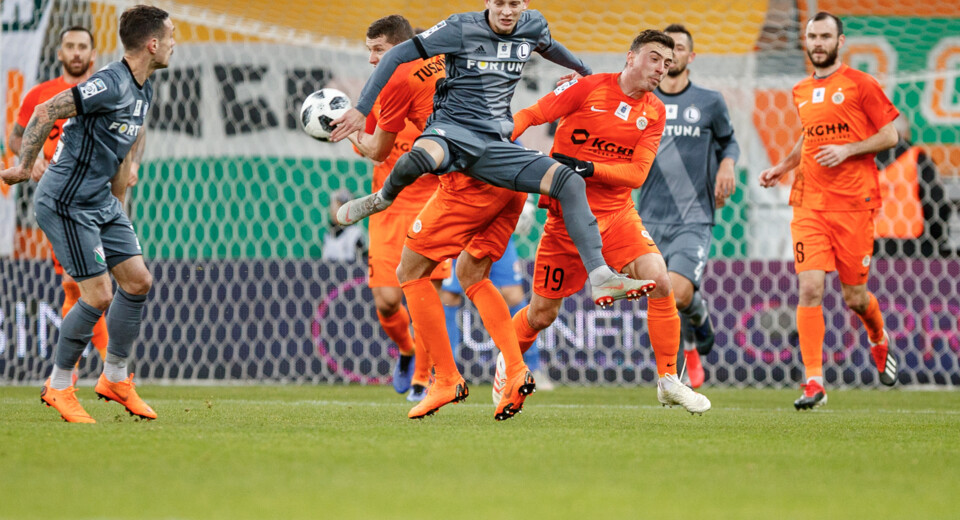 Skrót meczu KGHM Zagłębie - Legia Warszawa