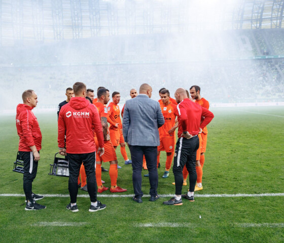 Kulisy meczu Lechia Gdańsk - KGHM Zagłębie Lubin